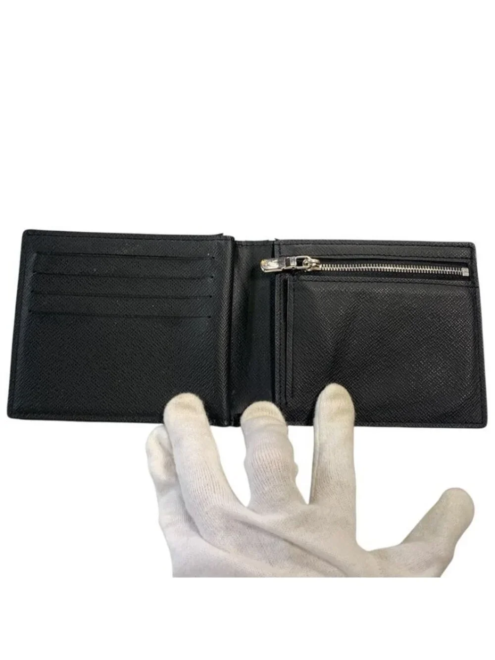 Louis Vuitton Portefeuille Amerigo NM Damier Graphite IC Folded Wallet Bifold